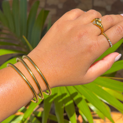 Cassi Bangle | Gold