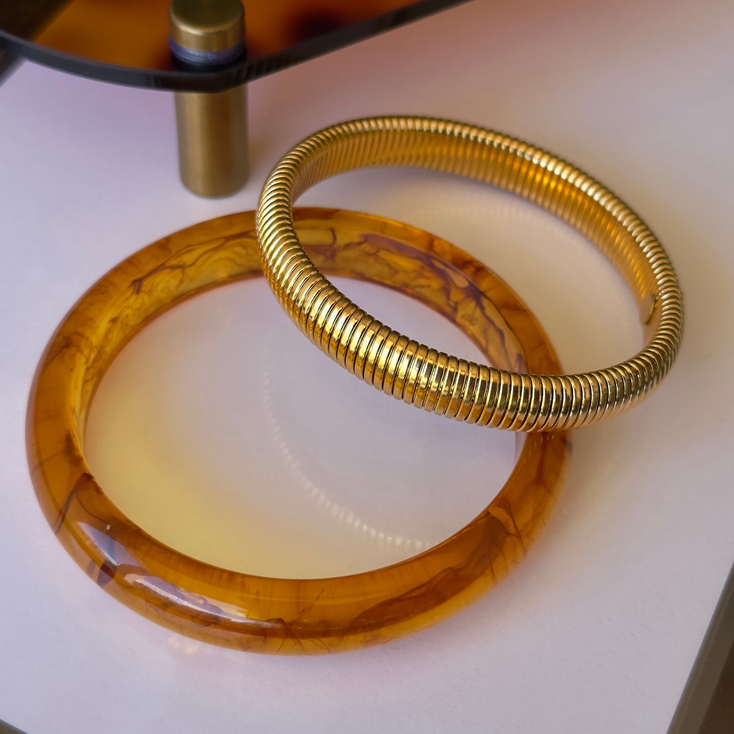 Espresso Bangle | Acrylic