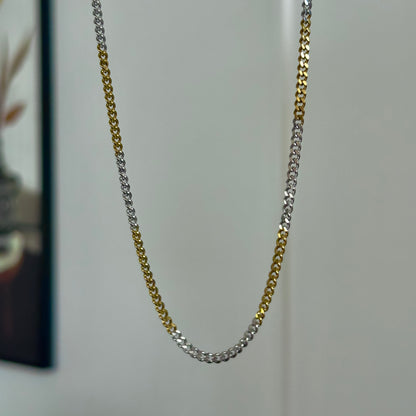 3mm Cuban Necklace -Men