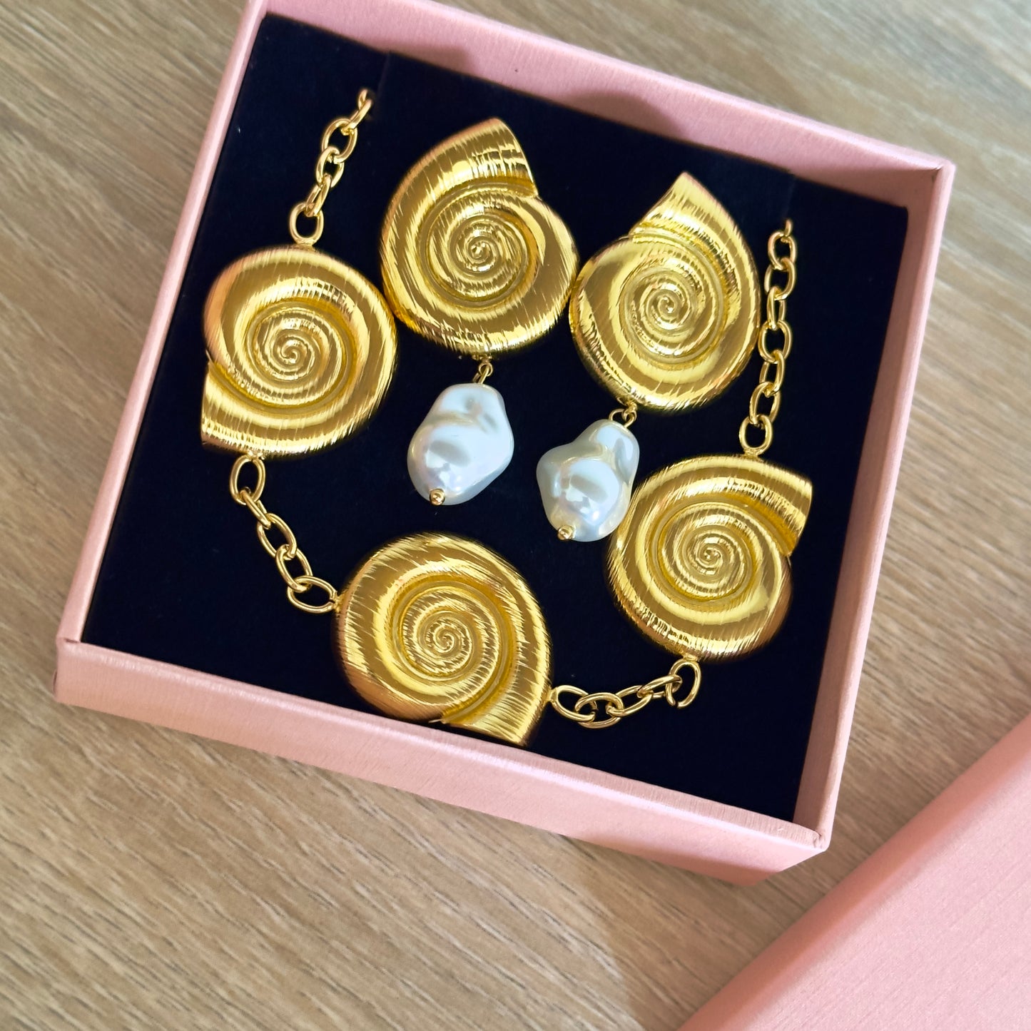 Nerissa Necklace + Earrings Set