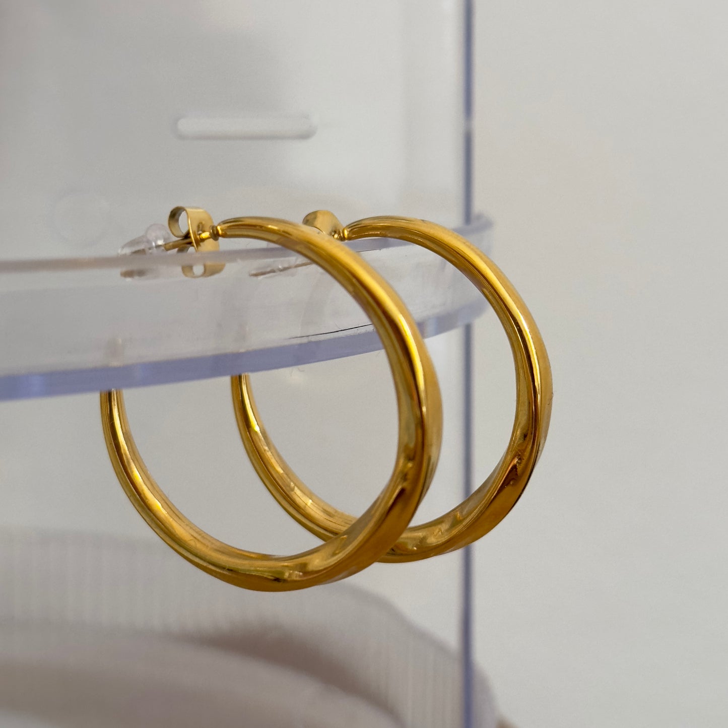 Sky Hoop Earrings