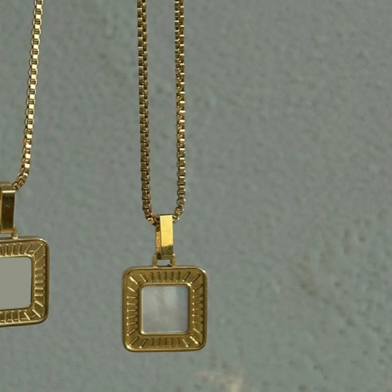 Gia necklace | 18 K gold plated