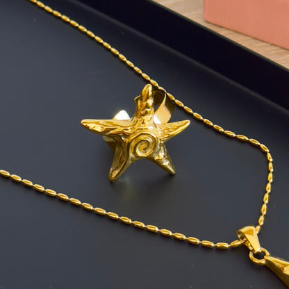 Star Necklace + Ring Set