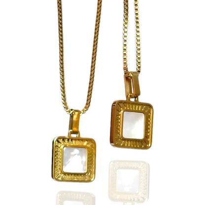 Gia necklace | 18 K gold plated