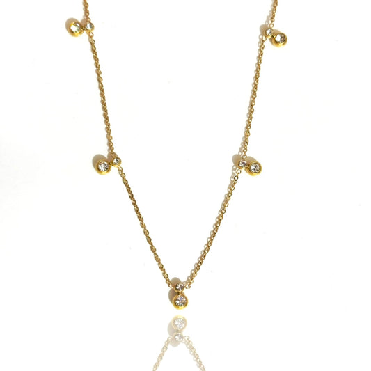 Eliza necklace | 18 K gold plated