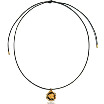 Rose necklace | 18 K gold plated