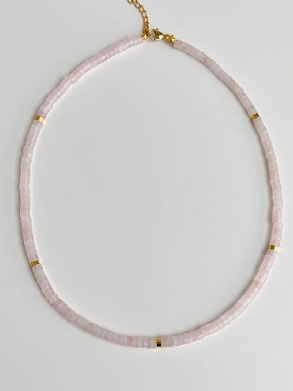 Powderite necklace | natural stone